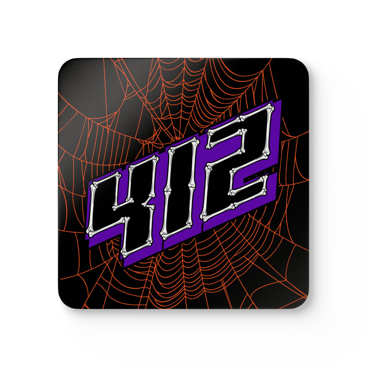 Morrison #412 - Haunted Grid Coaster Set