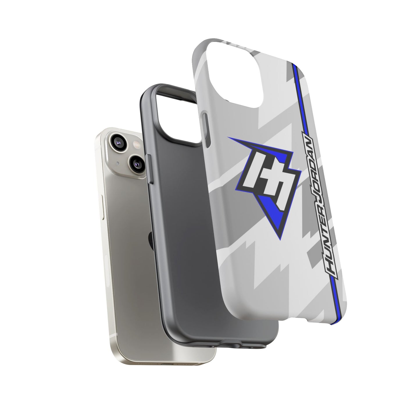 Hunter Jordan #81 Thunder Grip Case – White Edition