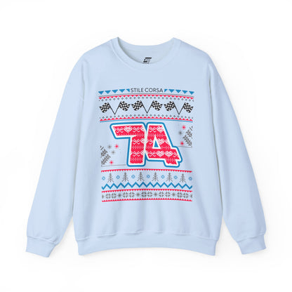 King #74 Snowy Holiday Crewneck