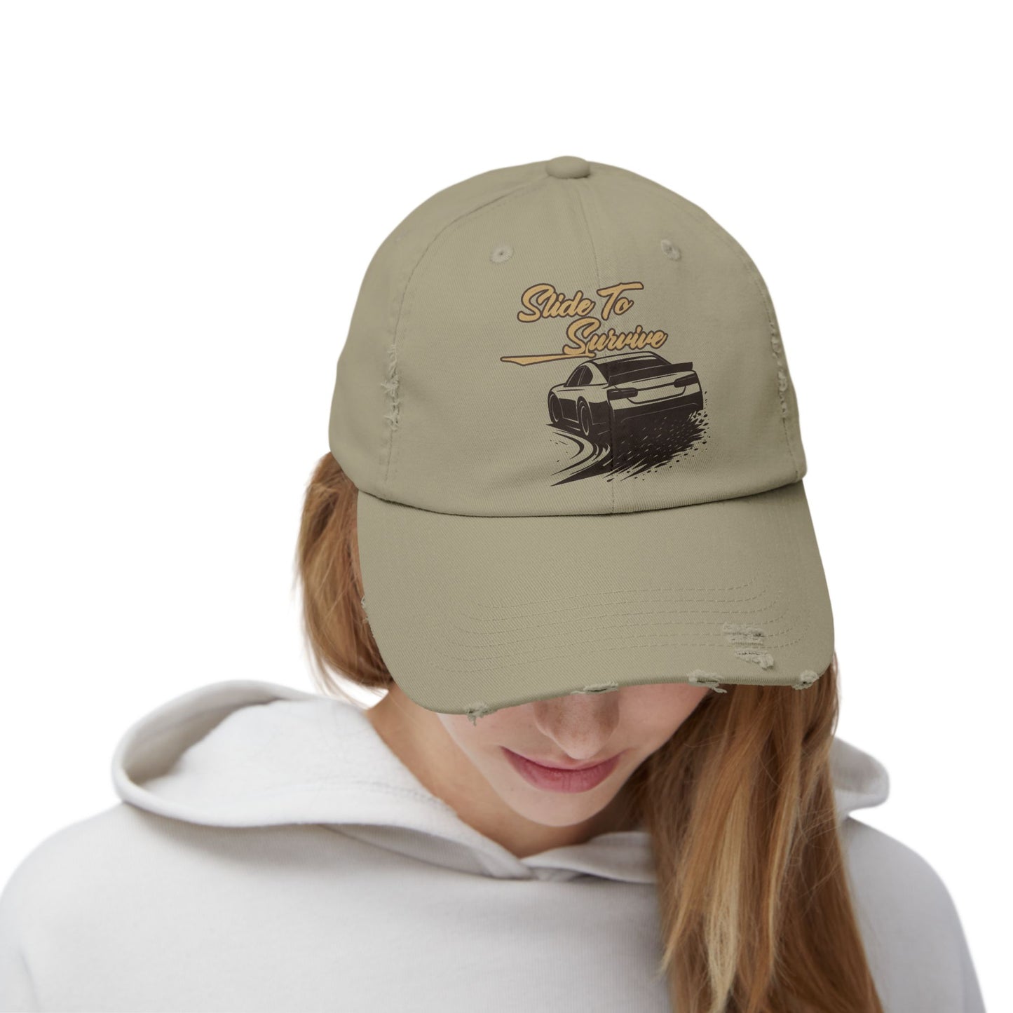 Slide to Survive - Distressed Cap