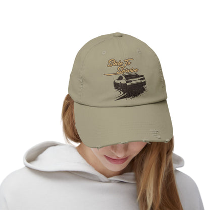 Slide to Survive - Distressed Cap