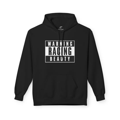 Warning Racing Beauty - Fleece Hoodie
