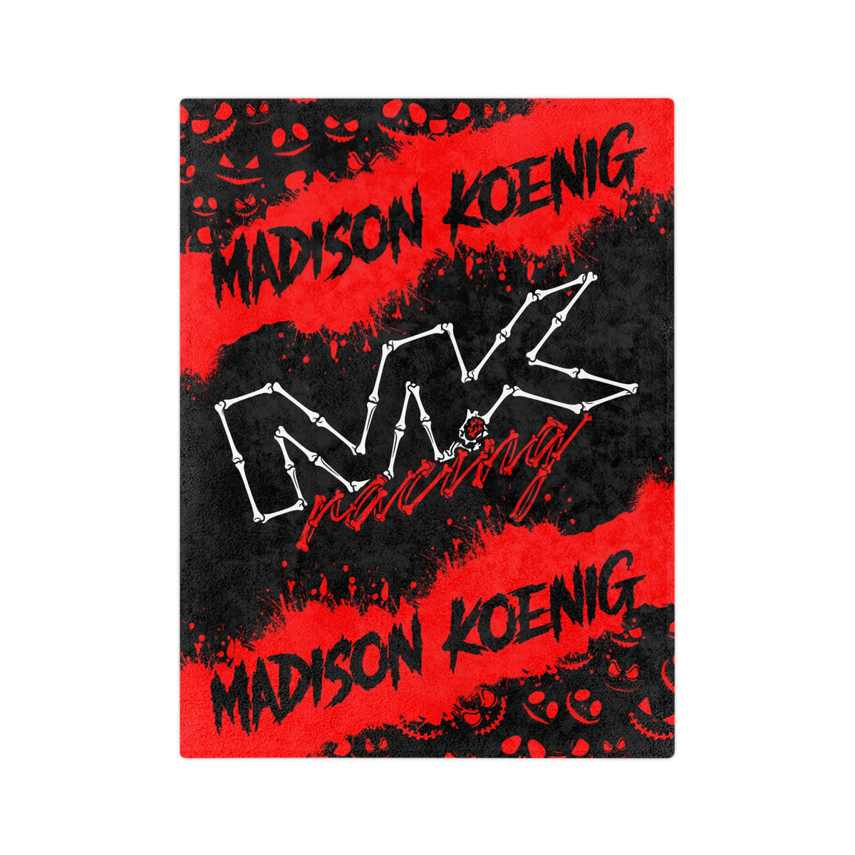 MK Racing - Trackside Haunt Blanket