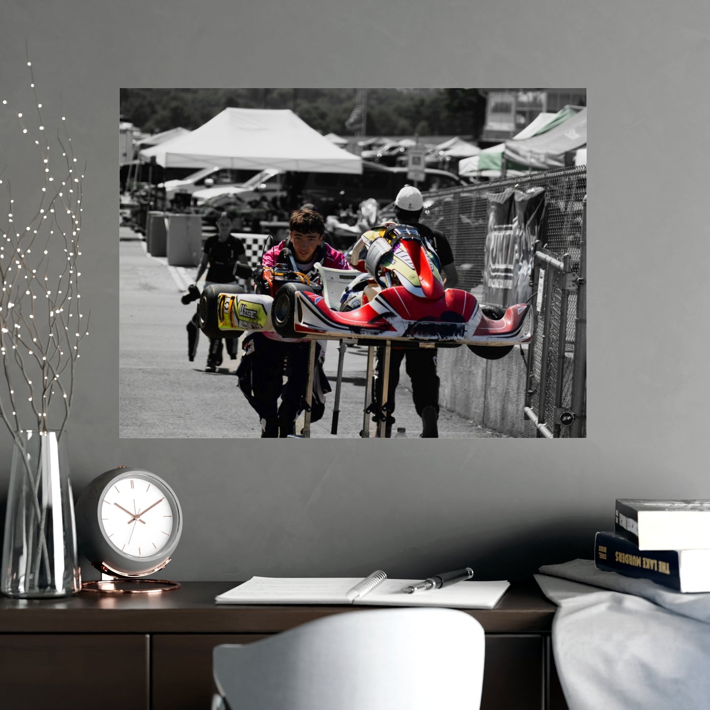 Pitstop Palette – Matte Finish Poster