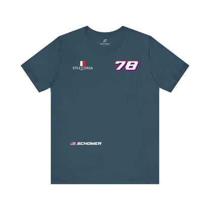 Schomer #78 Raceday Tee - Men's Fit