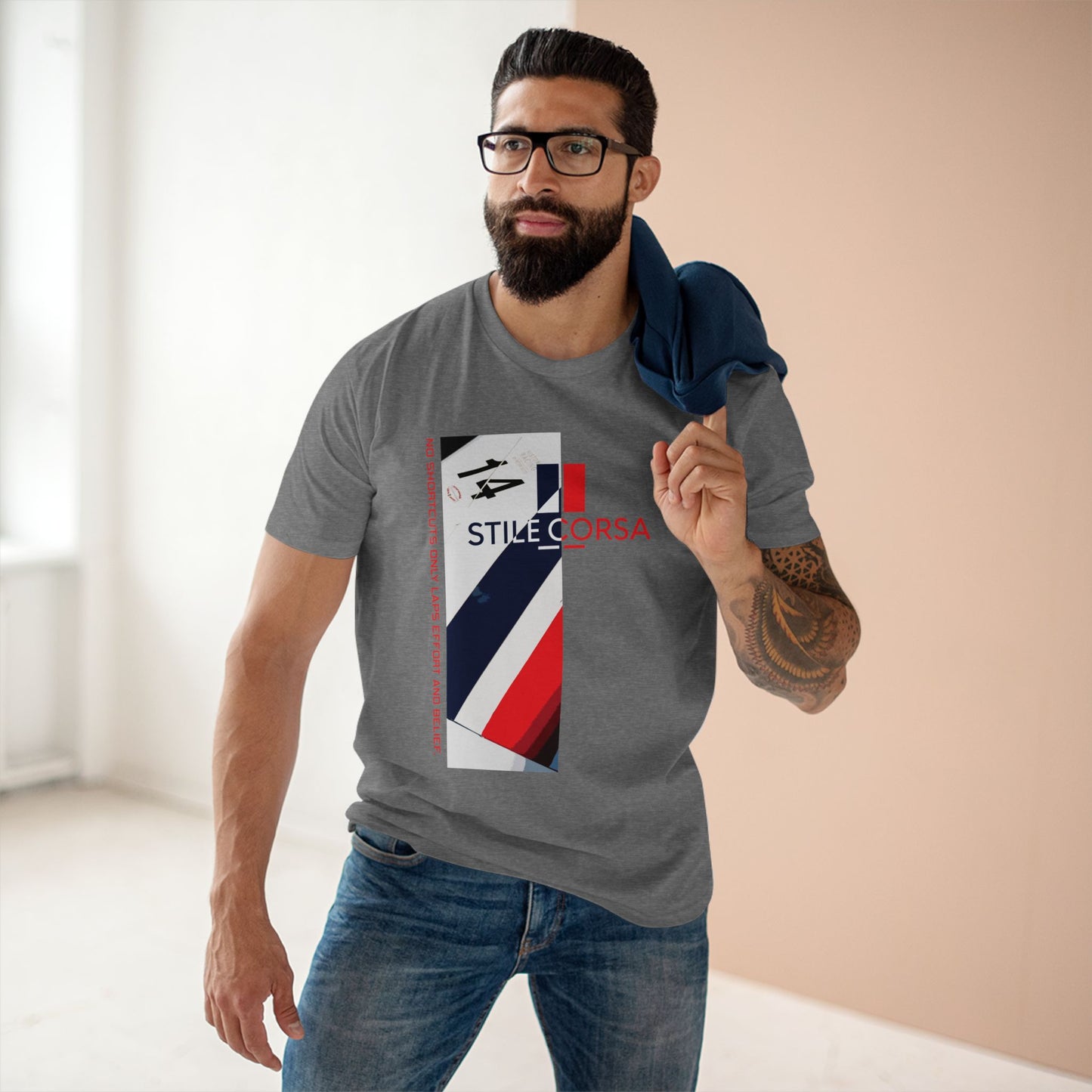 No Shortcuts #14 Stile Corsa Tee