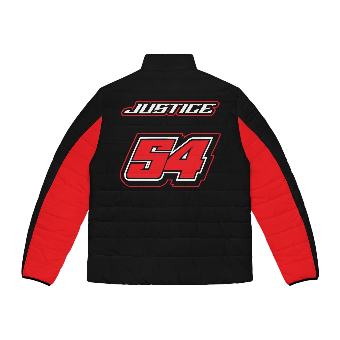 Brandon Justice #8 Black Fury Puffer - Men's Fit