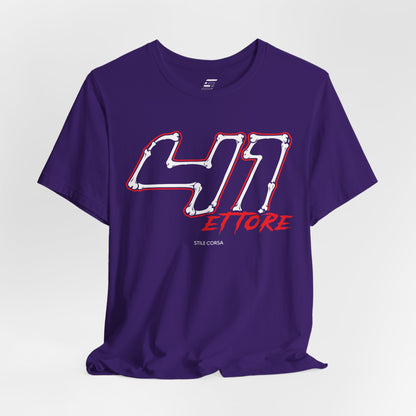 Ettore #41 — Haunted Grid Signature Tee