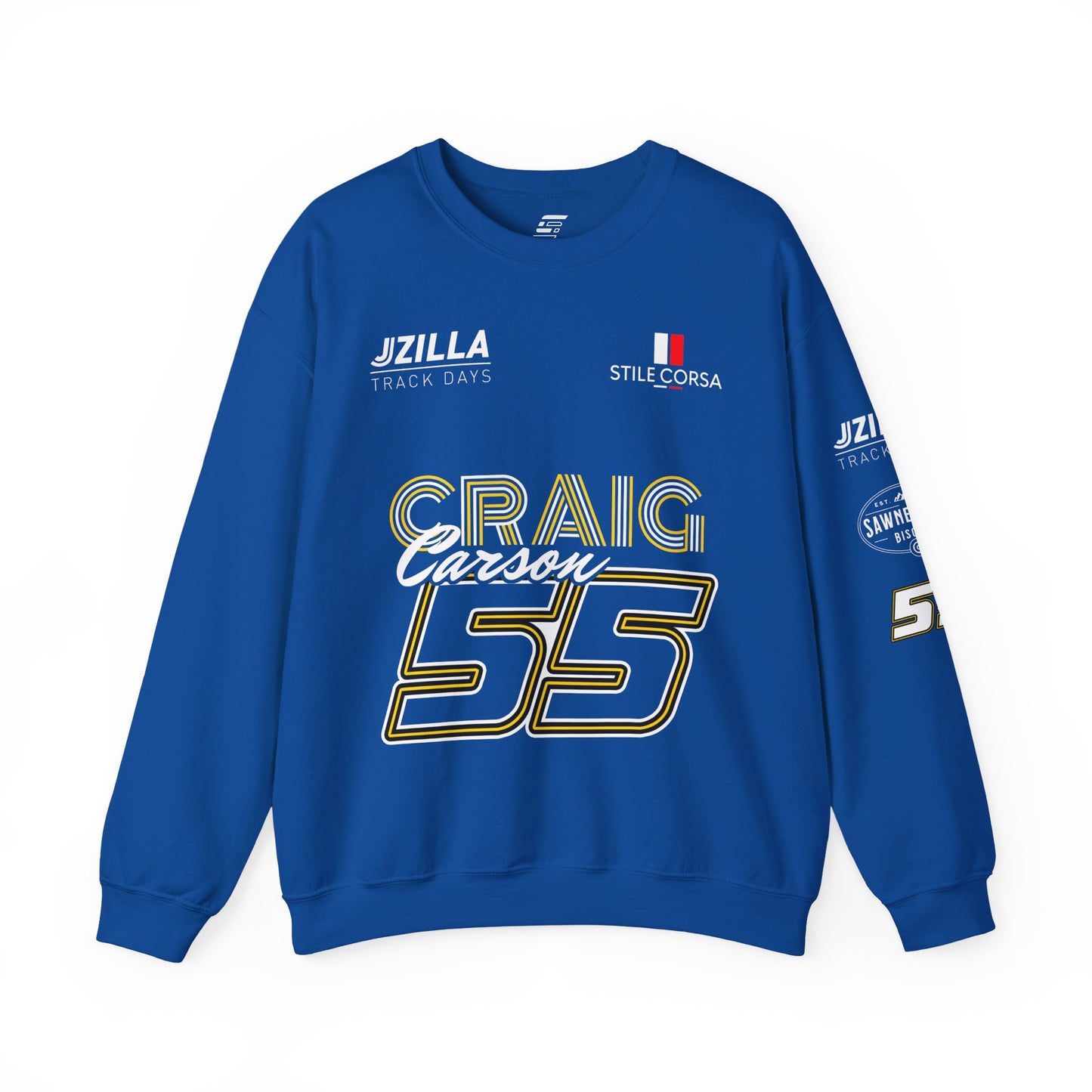 Carson Craig #55 Track Day Crewneck