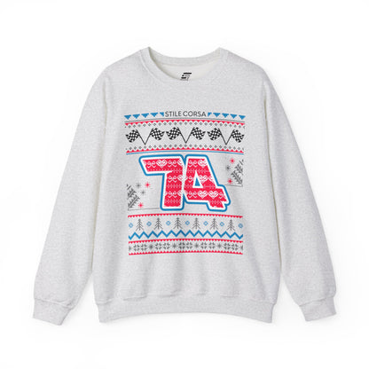 King #74 Snowy Holiday Crewneck