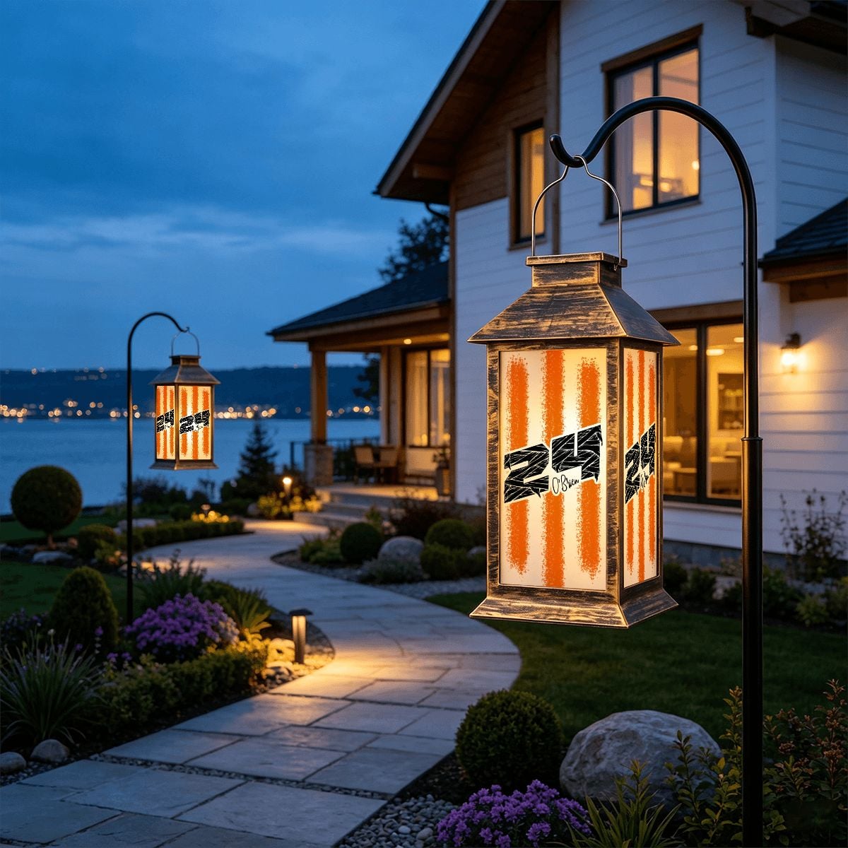 O'Brien #24 - Trackside Night Solar Lantern