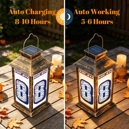 Micah #8 - Trackside Night Solar Lantern